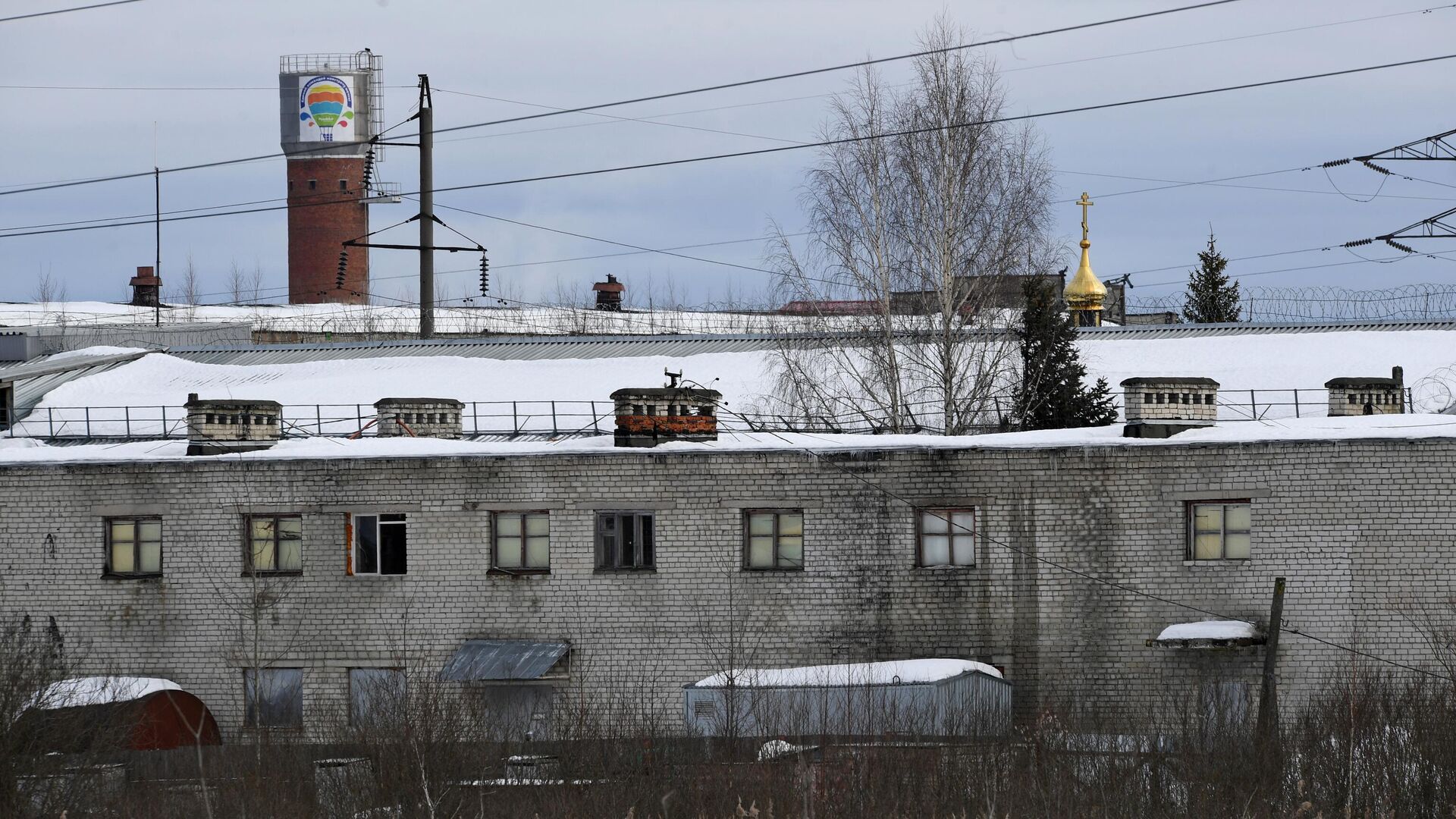 Исправительная колония №2 в городе Покрове Владимирской области, где, возможно, будет отбывать наказание Алексей Навальный - РИА Новости, 1920, 15.03.2021