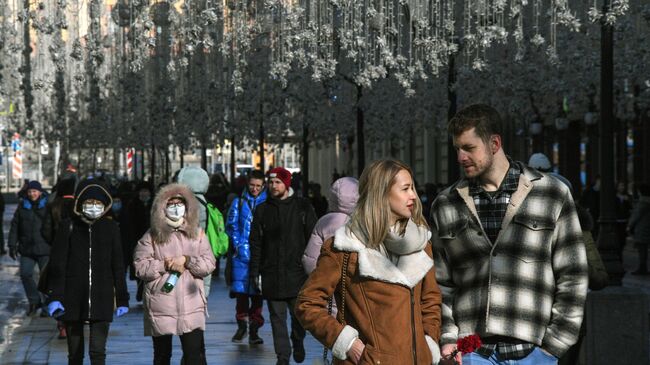 Теплая погода в Москве