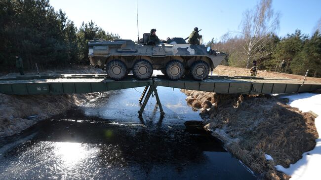 Совместные военные учения России и Белоруссии