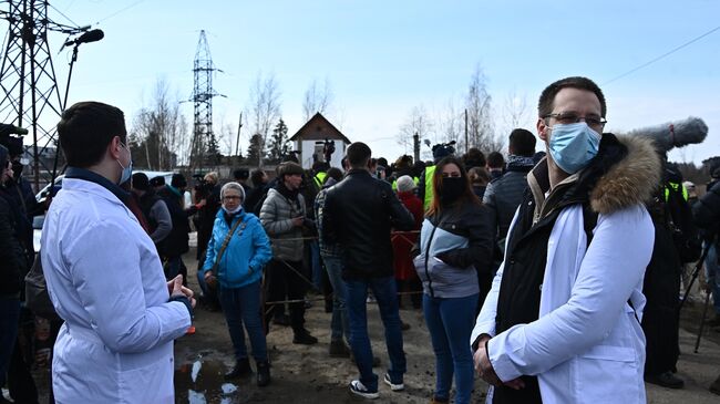 Ситуация у исправительной колонии № 2 в городе Покрове Владимирской области