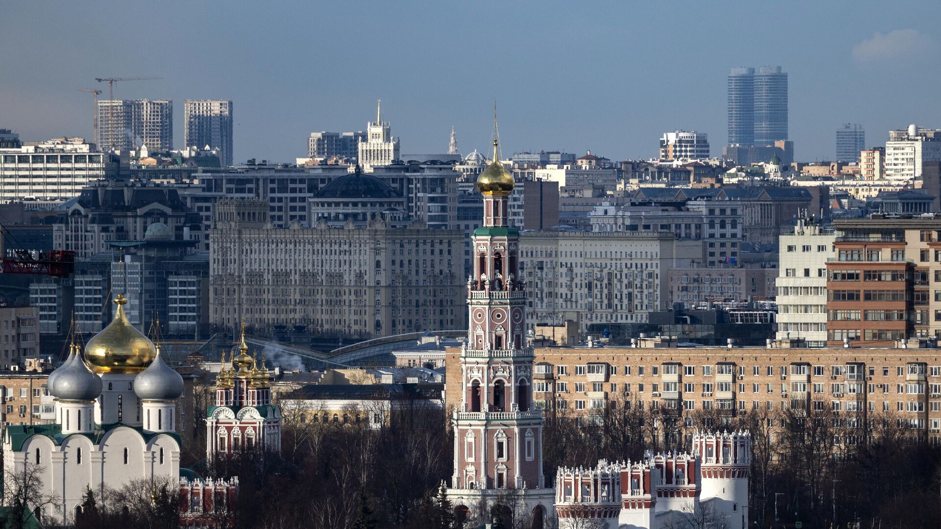 Новодевичий монастырь в Москве - РИА Новости, 1920, 21.04.2021