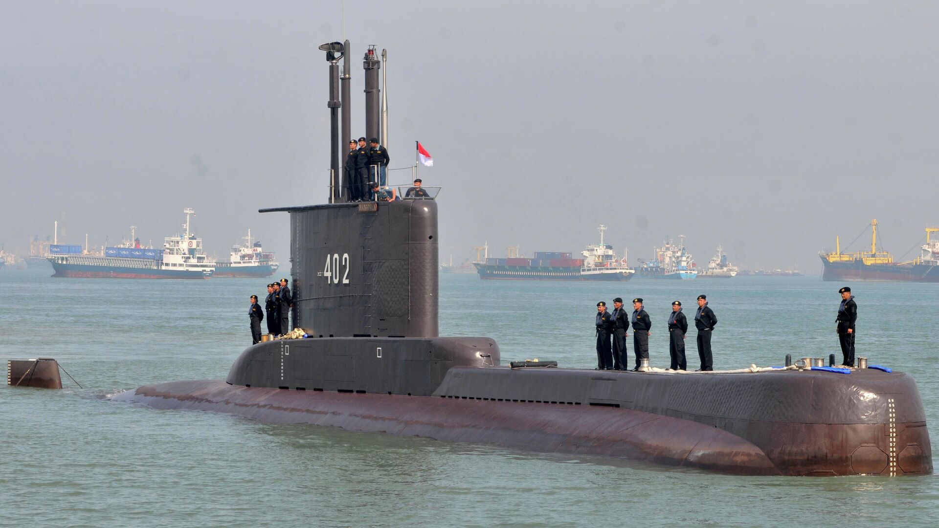 Подводная лодка ВМС Индонезии KRI Nanggala-402 - РИА Новости, 1920, 23.04.2021