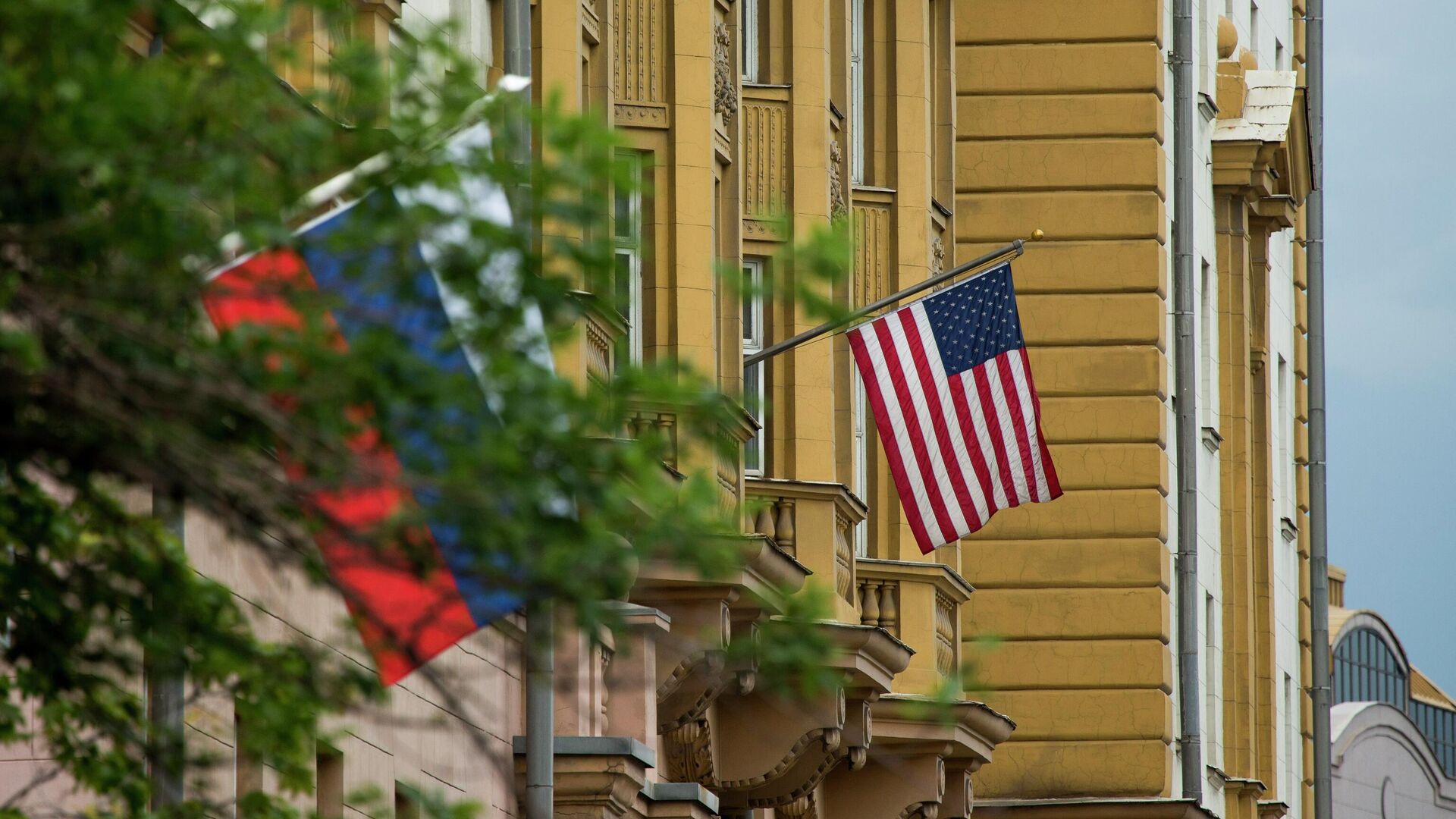 Посольство США в Москве  - РИА Новости, 1920, 25.07.2021