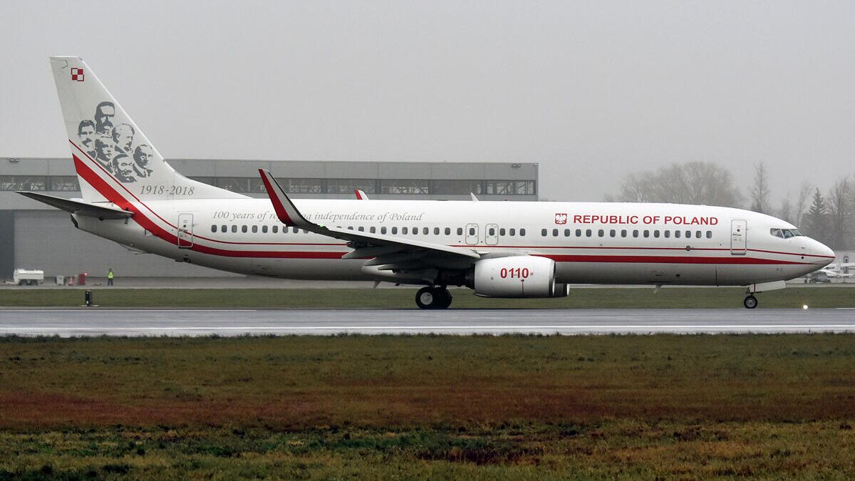 Лайнер Boeing 737-86X ВВС Польши - РИА Новости, 1920, 04.02.2024