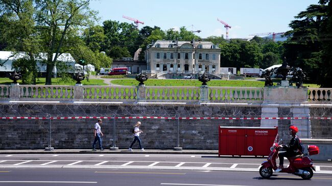 Вилла La Grange в Женеве, где состоится встреча президента России Владимира Путина и президента США Джо Байдена
