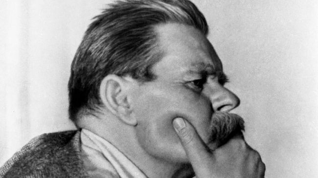 Русский советский писатель Максим Горький (Алексей Максимович Пешков).