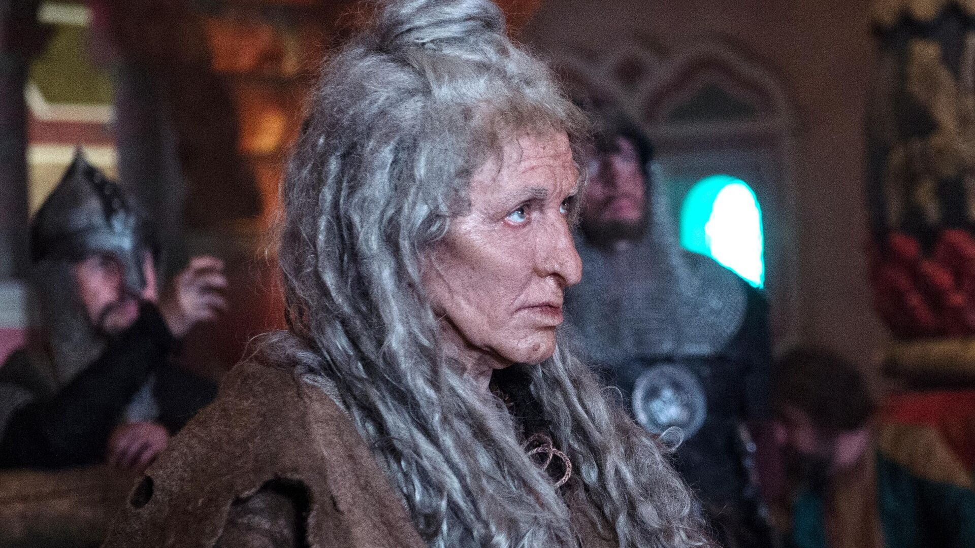 Елена Яковлева в роли Бабы-Яги на съемках фильма Последний богатырь  - РИА Новости, 1920, 17.12.2021