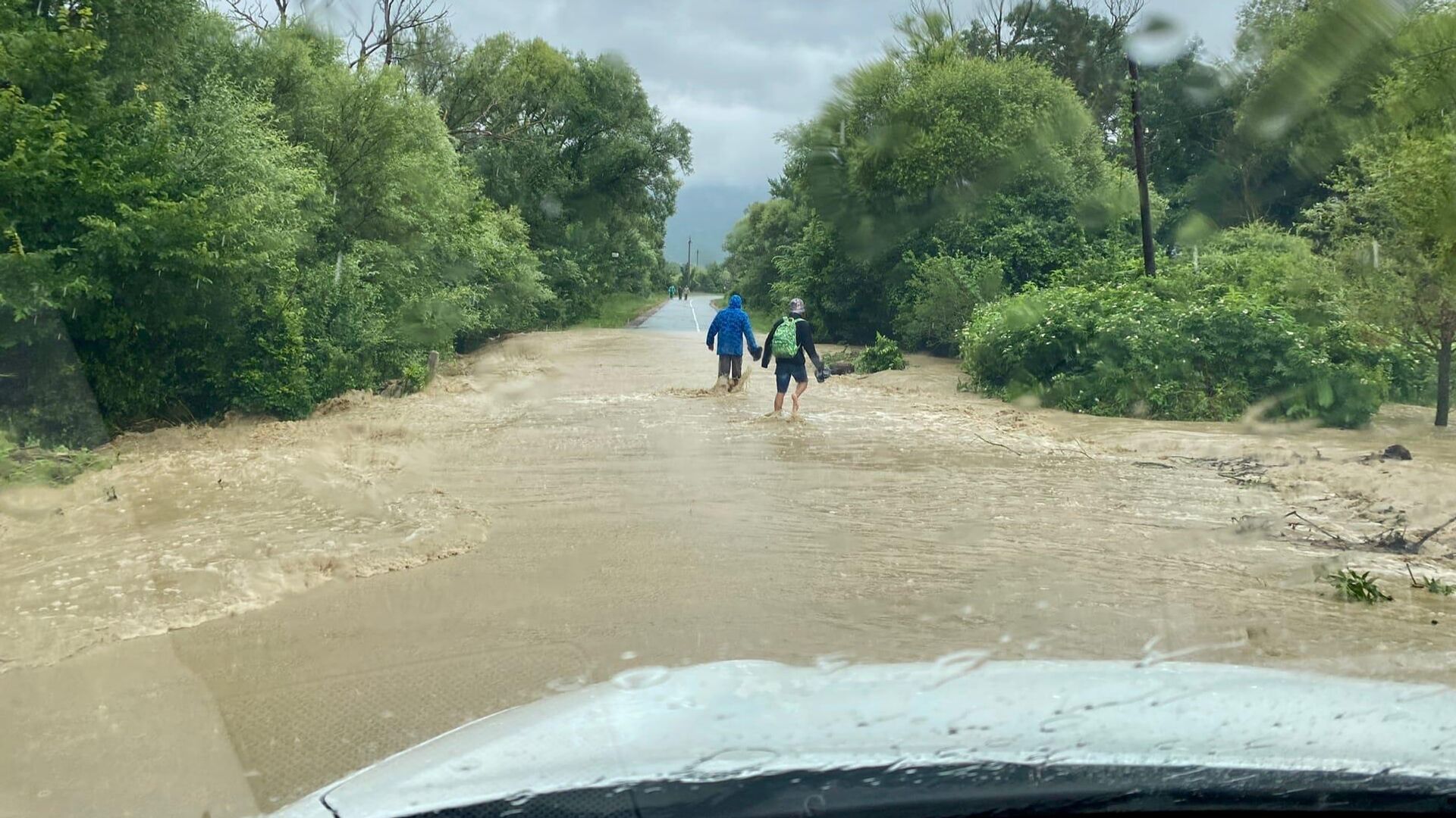 Последствия ливней в Бахчисарайском районе Республики Крым - РИА Новости, 1920, 04.07.2021