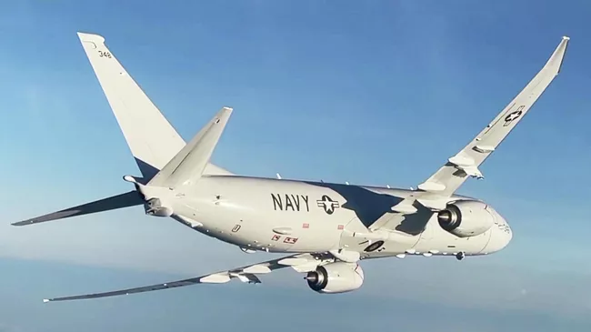 Самолет Boeing P-8 Poseidon ВМС США 