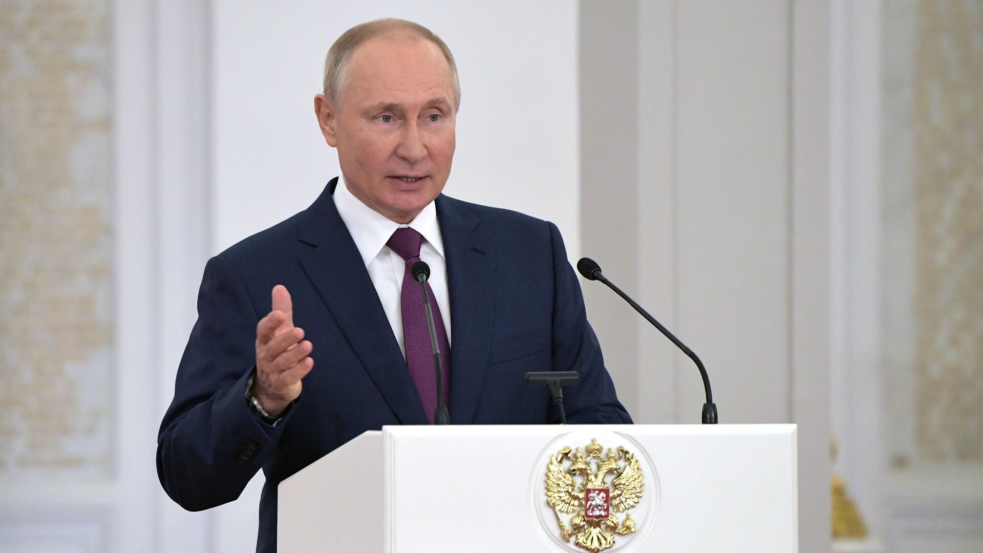 Президент Российской Федерации Владимир Путин - РИА Новости, 1920, 12.07.2021
