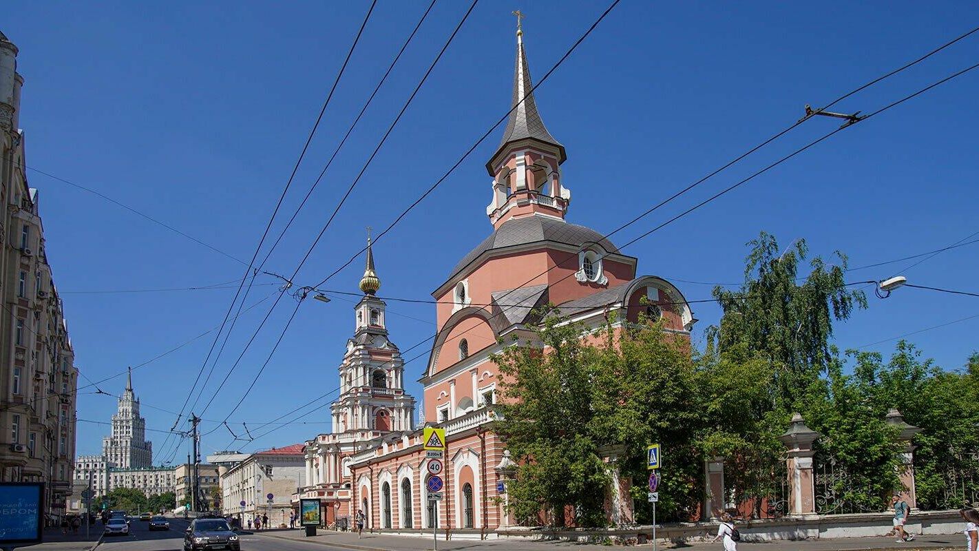 Церковь Апостолов Петра и Павла на Новой Басманной улице в Москве - РИА Новости, 1920, 30.01.2023