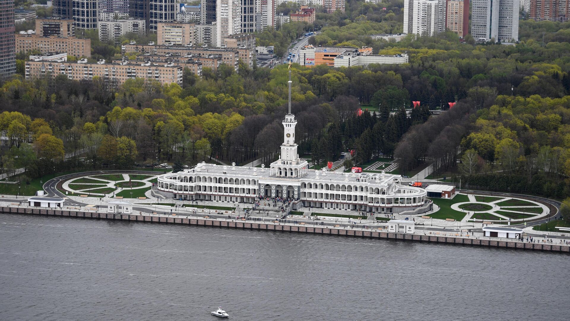 Северный Речной Вокзал в Москве - РИА Новости, 1920, 22.04.2024