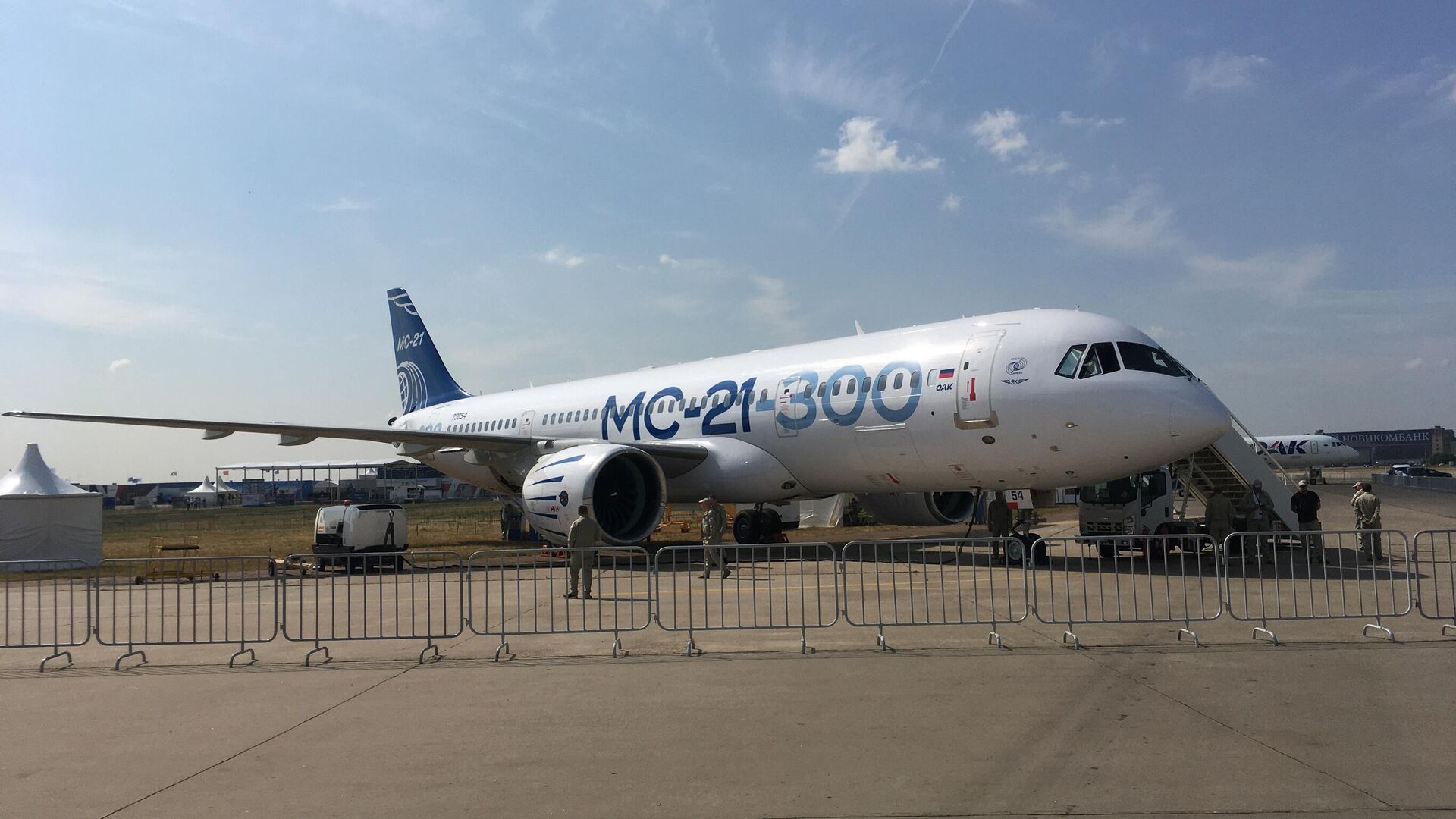 Среднемагистральный пассажирский самолет МС-21-300 - РИА Новости, 1920, 05.01.2022