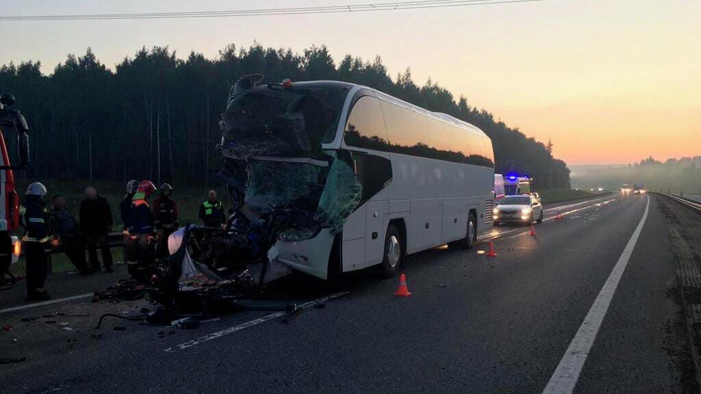 ДТП на 97-м км федеральной автодороги М-8 Холмогоры в Александровском районе во Владимирской области - РИА Новости, 1920, 14.08.2021