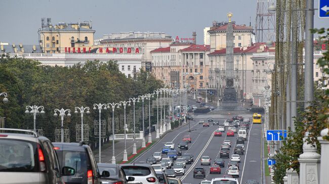 Вид на город Минск. Архивное фото