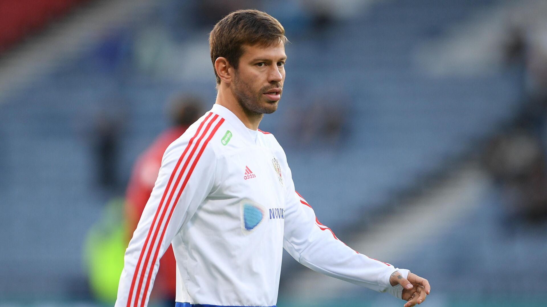 Игрок сборной России Фёдор Смолов - РИА Новости, 1920, 10.09.2025