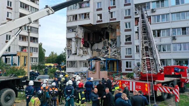 Взрыв газа в жилом доме в Ногинске