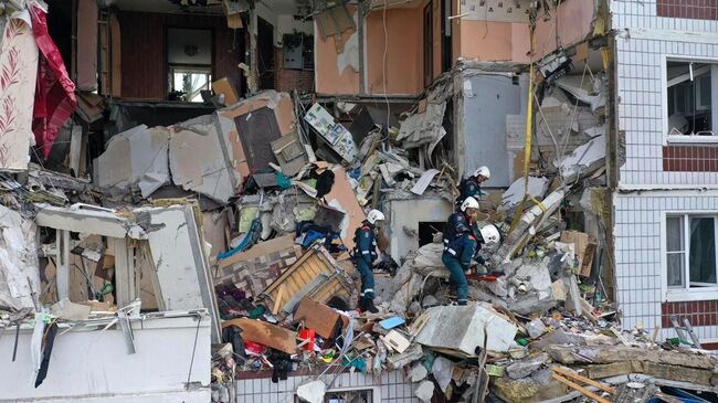 Взрыв газа в жилом доме в Ногинске