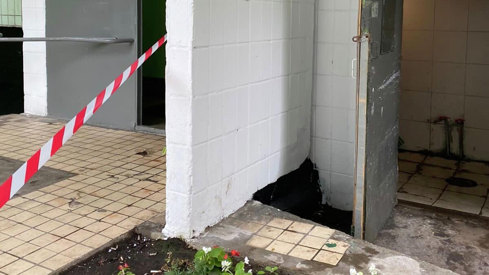 Младенец женского пола найдет в помещении мусоропровода в доме на Литовском бульваре в городе Москве - РИА Новости, 1920, 09.09.2021