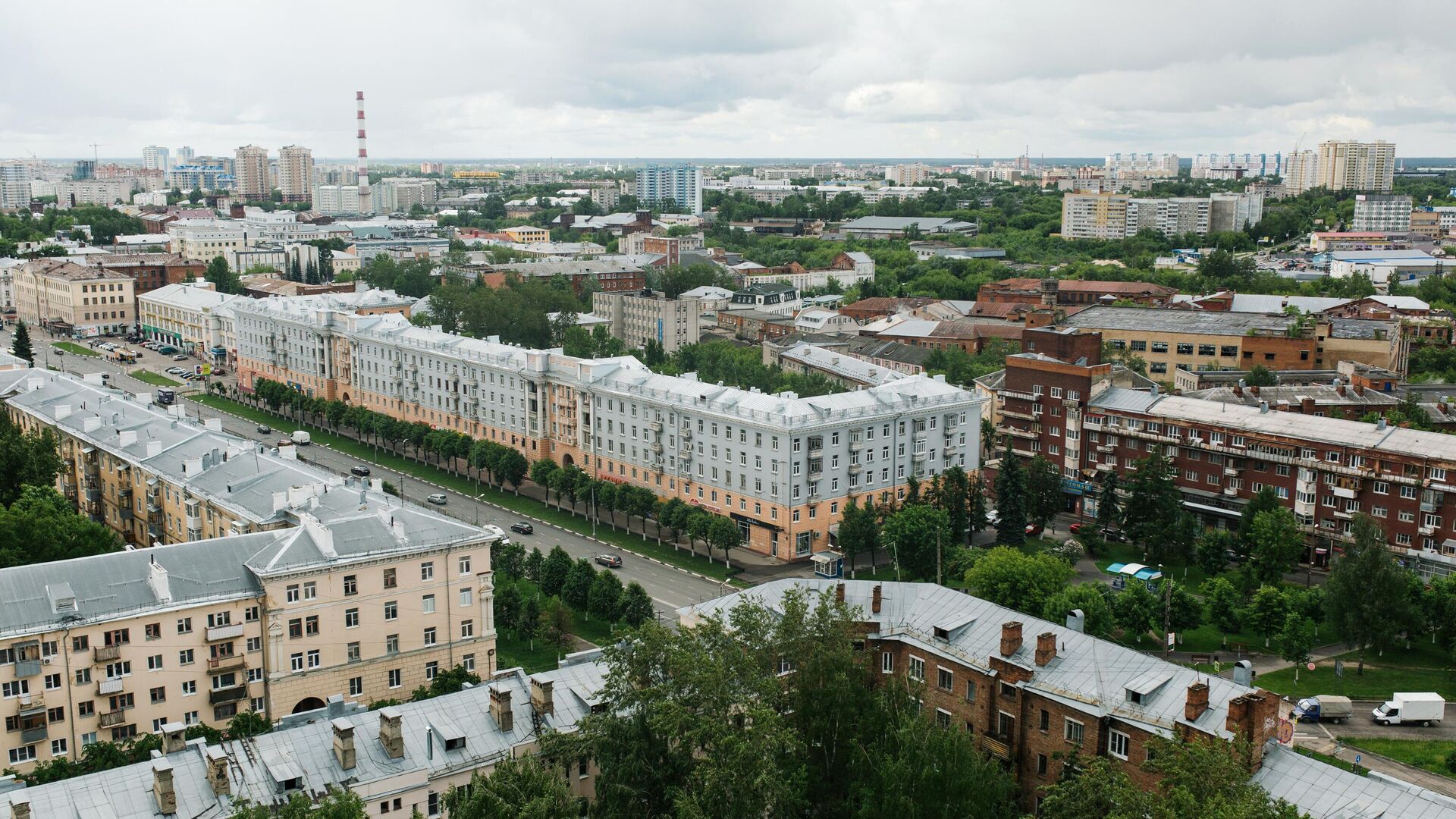 Октябрьский район в Иванове - РИА Новости, 1920, 20.04.2022