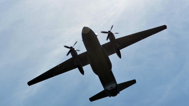 Самолет транспортной авиации Ан-26