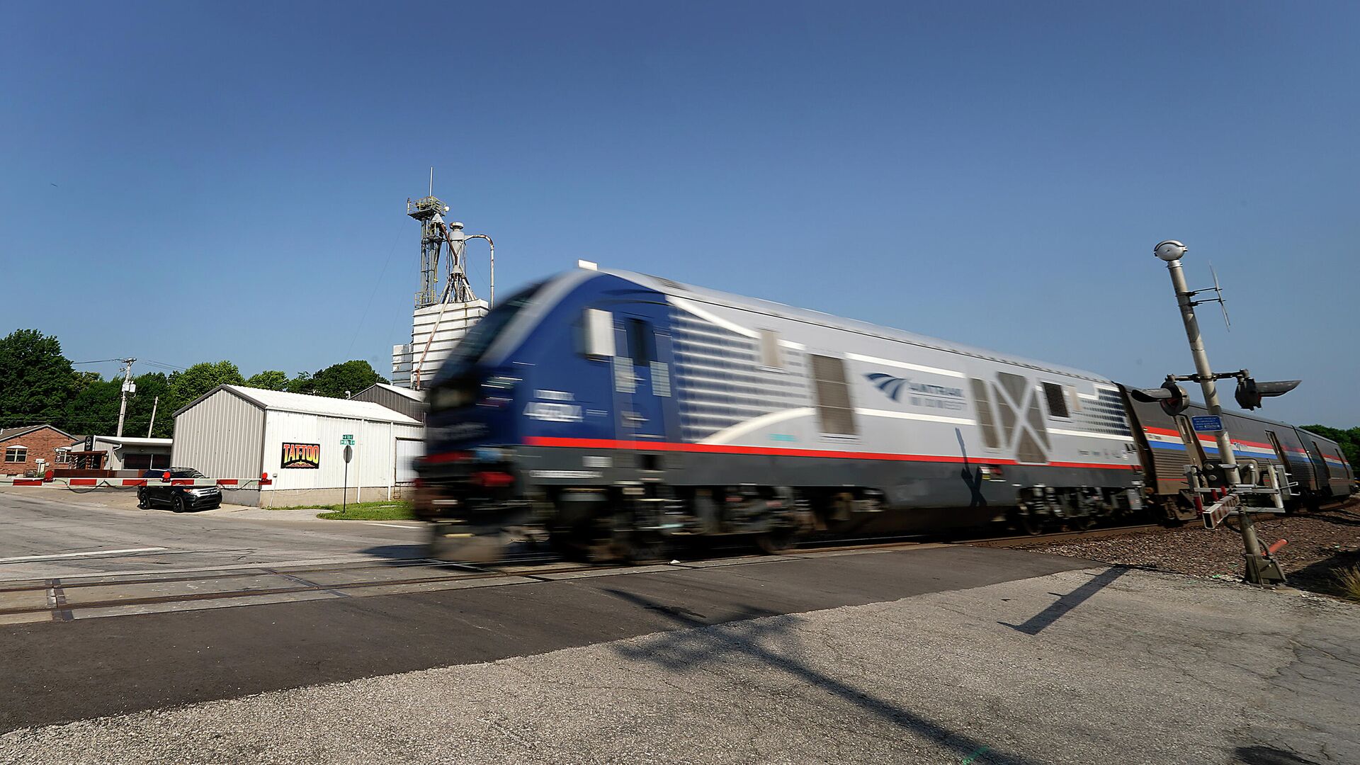 Пассажирский поезд Amtrak - РИА Новости, 1920, 02.10.2021