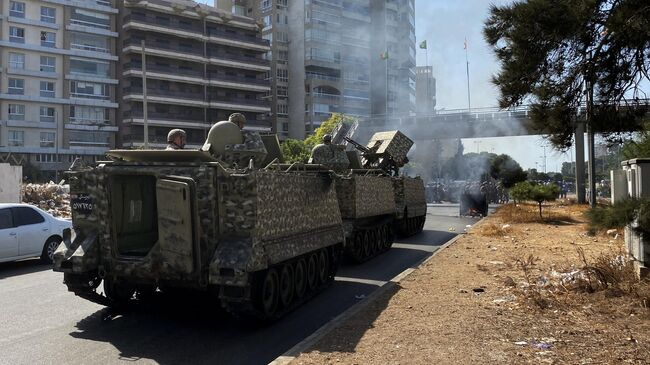 Военнослужащие Ливанской армии