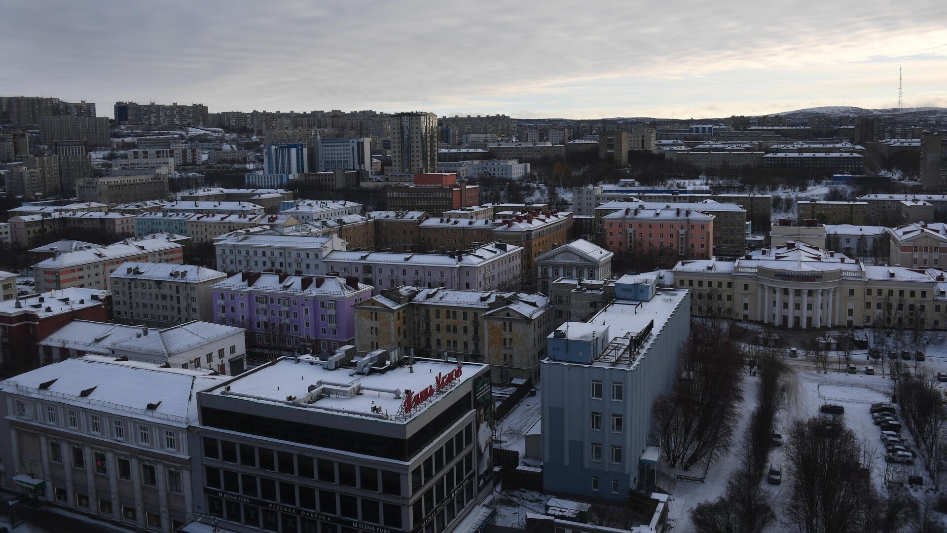 Вид на жилые кварталы города Мурманска - РИА Новости, 1920, 23.11.2023