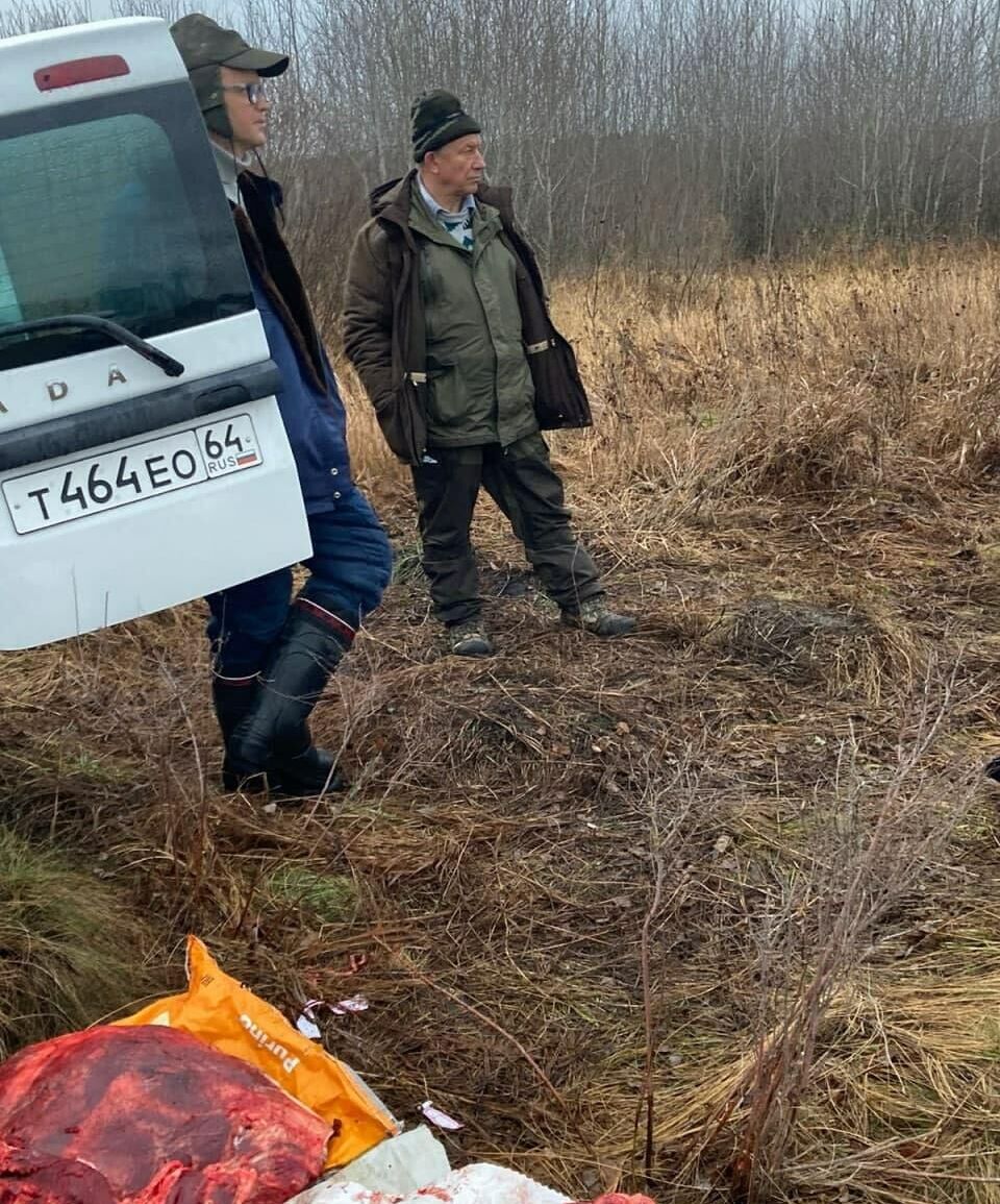 Валерий Рашкин на месте задержания в Лысогорском районе Саратовской области - РИА Новости, 1920, 29.10.2021