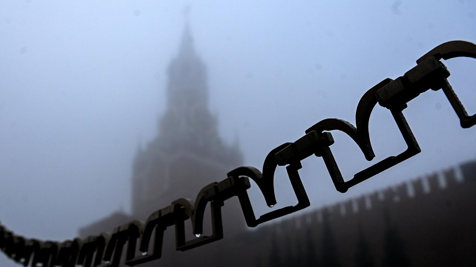 Туман в Москве - РИА Новости, 1920, 31.12.2022