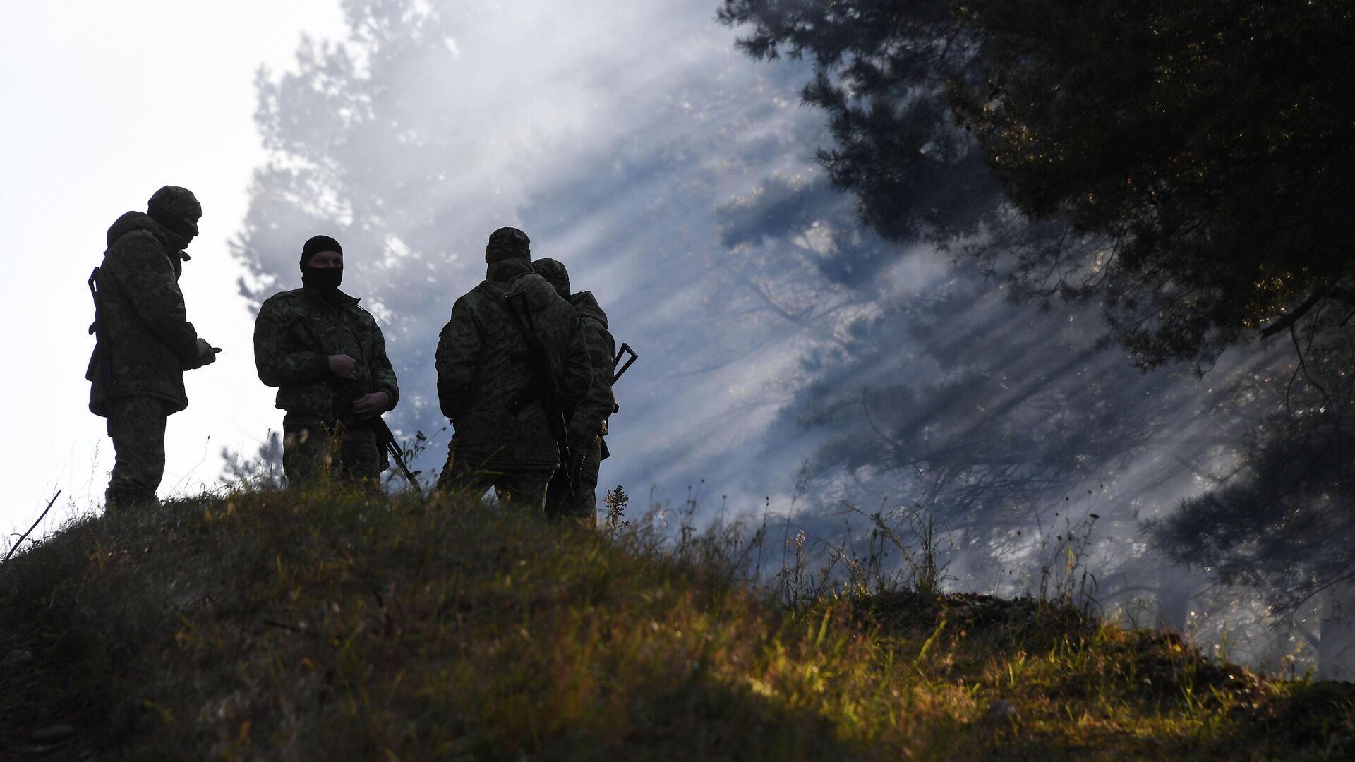 Белорусские военнослужащие на белорусско-польской границе - РИА Новости, 1920, 08.08.2023