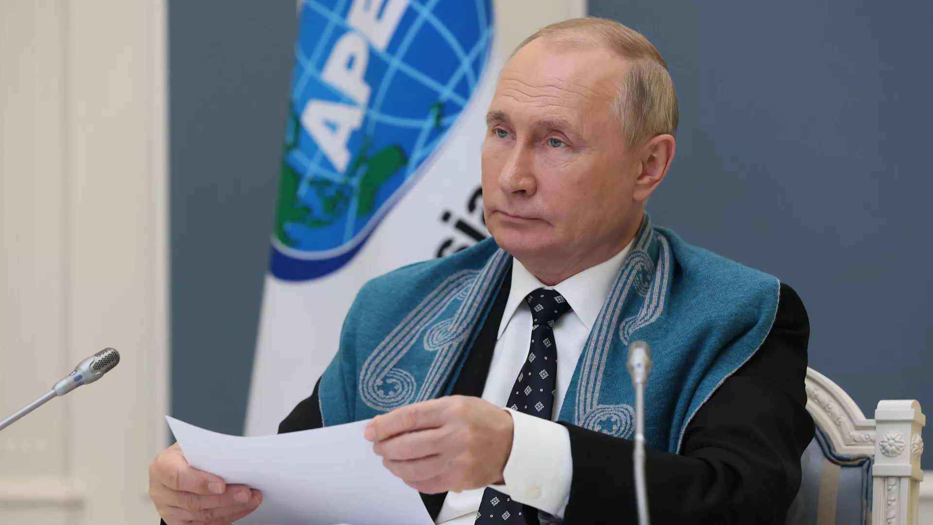 Президент РФ Владимир Путин принимает участие в работе саммита АТЭС. Архив Президент РФ Владимир Путин принимает участие в работе саммита АТЭС. Архив - РИА Новости, 1920, 26.09.2023