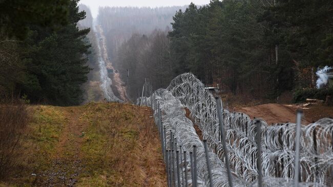 Белорусско-польская граница в Гродненской области