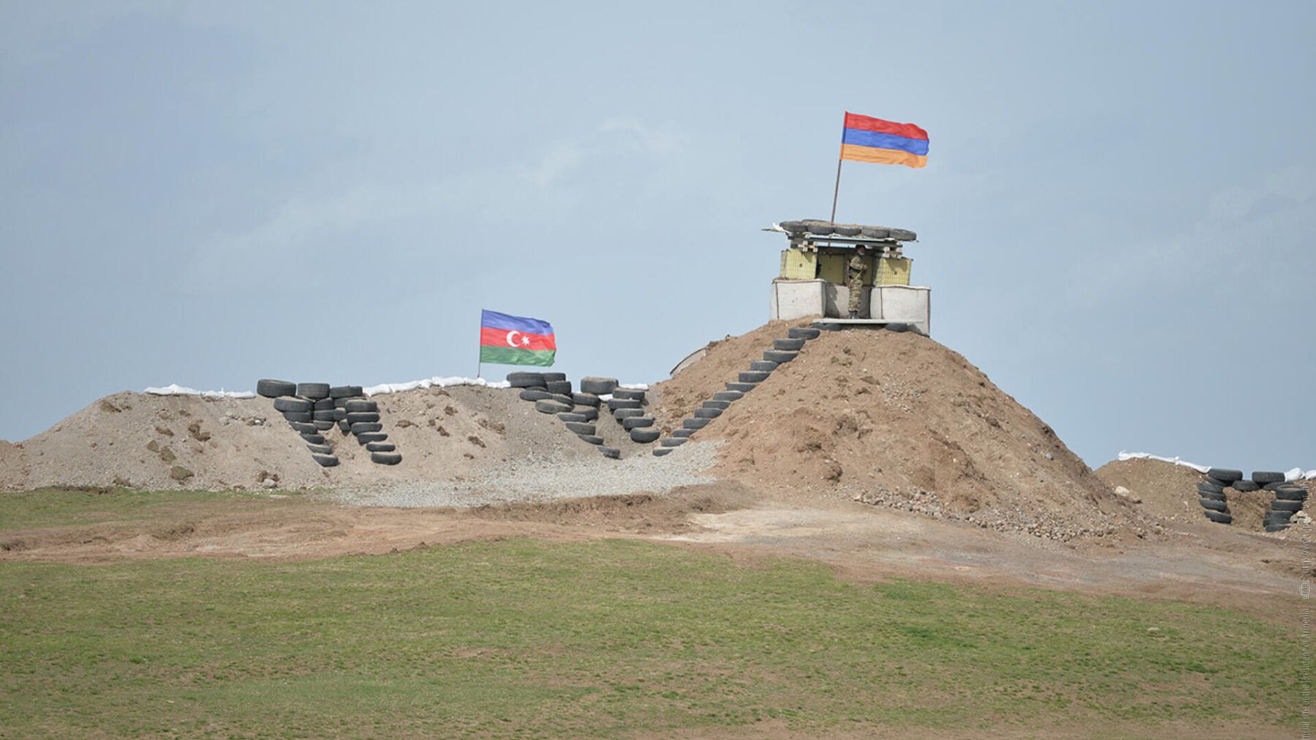 Граница Армении и Азербайджана - РИА Новости, 1920, 08.10.2024