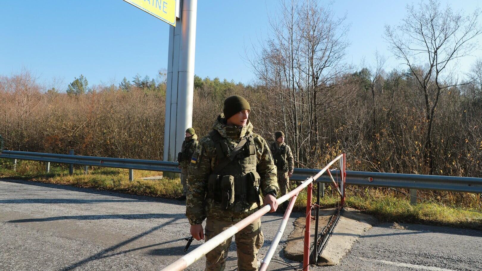 Специальная операция пограничной службы Украины на границе с Белоруссией - РИА Новости, 1920, 30.10.2022