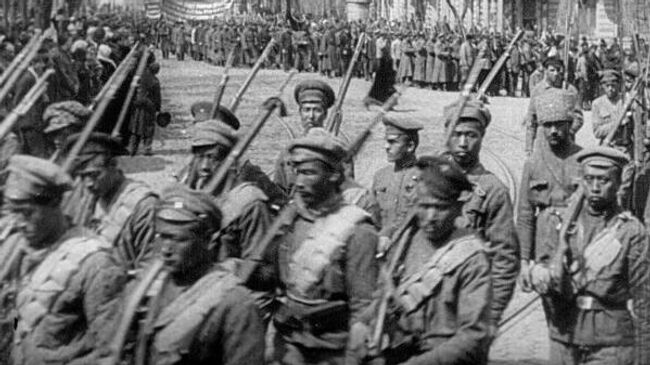 Гражданская война и иностранная интервенция в России 1917-1922 гг.
Вступление частей Красной Армии в Одессу. Апрель 1919 года. РИА Новости / РИА Новости