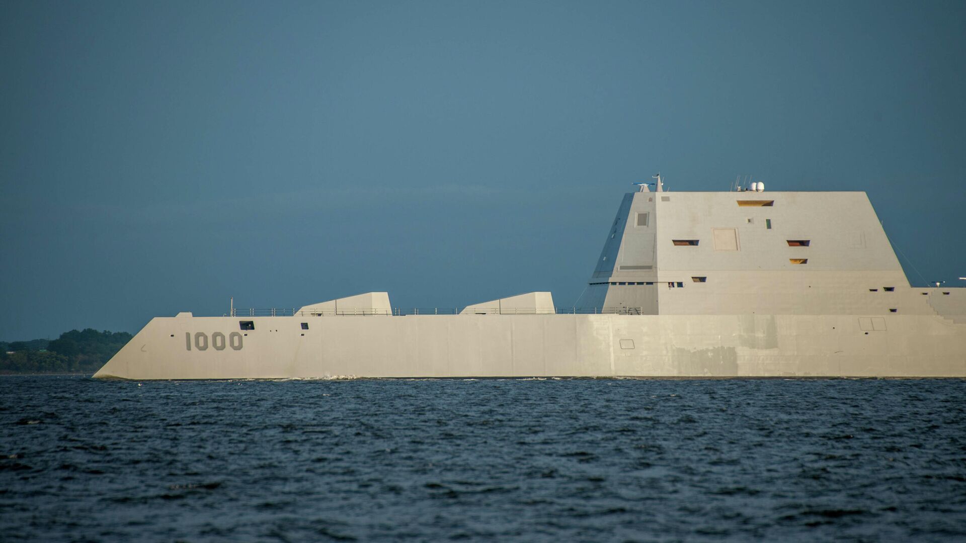 Американский эсминец USS Zumwalt (DDG-1000) - РИА Новости, 1920, 12.12.2021