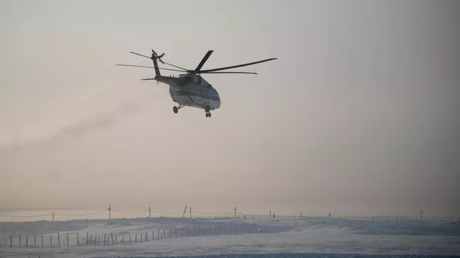 Испытания вертолета Ми-38 в экстремальный мороз