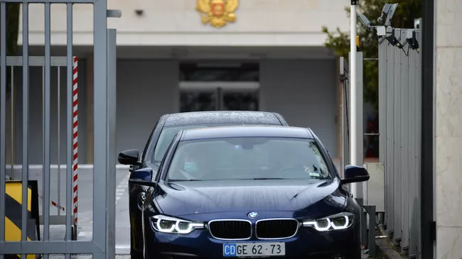 автомобиль машина ворота здание переговоры рф сша горизонталь Постоянное Представительство рф Отделение ООН Женева