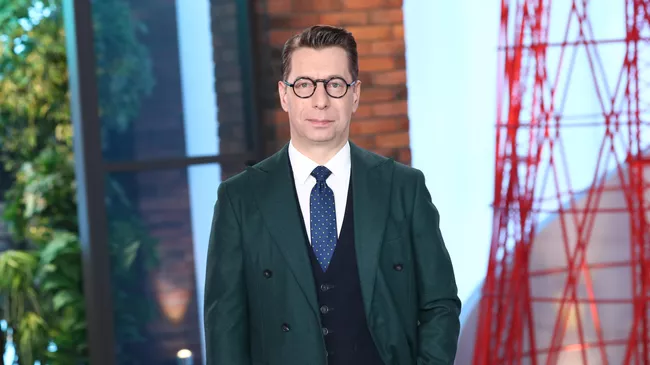 Телеведущий Михаил Зеленский
