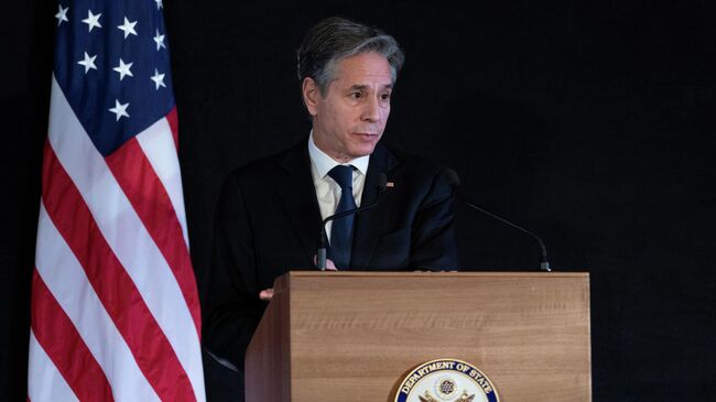 Государственный секретарь США Энтони Блинкен 