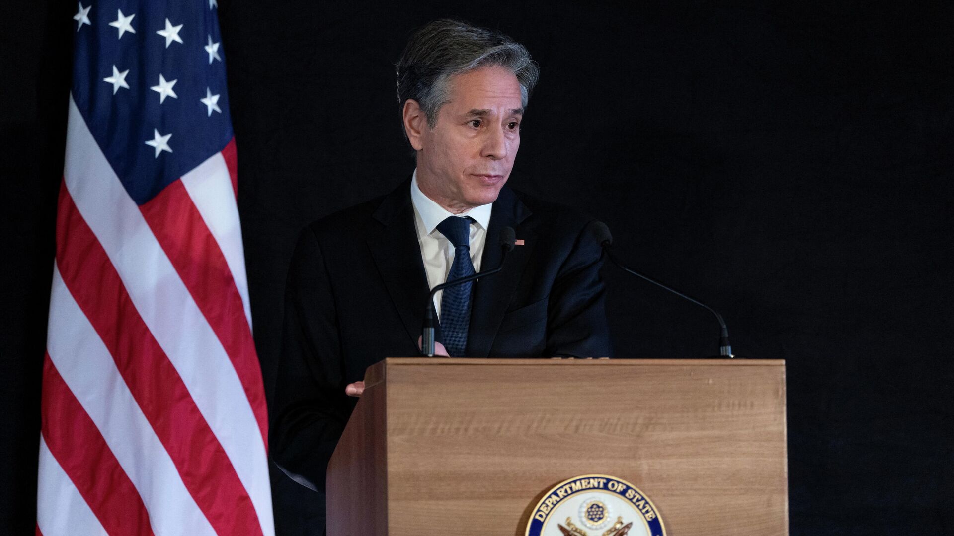 Государственный секретарь США Энтони Блинкен  - РИА Новости, 1920, 07.02.2022