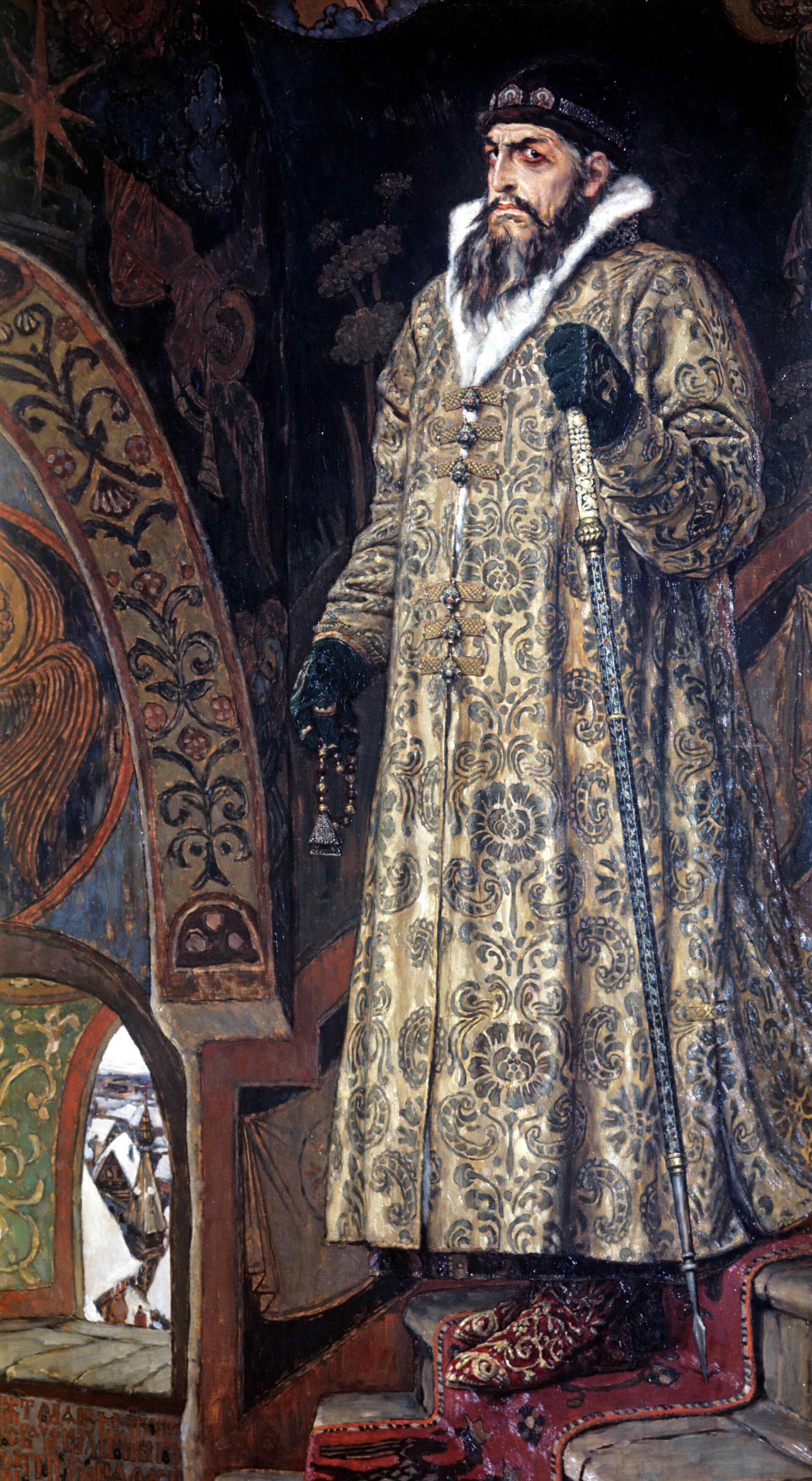 Репродукция картины Виктора Васнецова Царь Иван Васильевич Грозный - РИА Новости, 1920, 02.02.2022