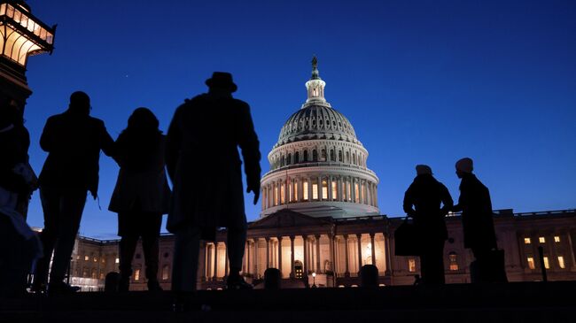 Здание Капитолия в Вашингтоне