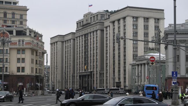 Здание Государственной думы. Архивное фото