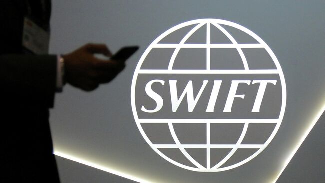 Логотип межбанковской системы обмена информацией о платежах SWIFT