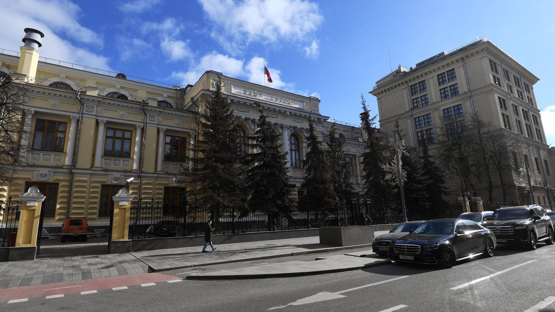 Здание Центрального банка РФ в Москве - РИА Новости, 1920, 28.02.2022