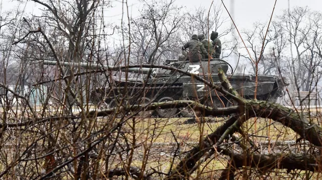 Танк военнослужащих Народной милиции ДНР. Архивное фото