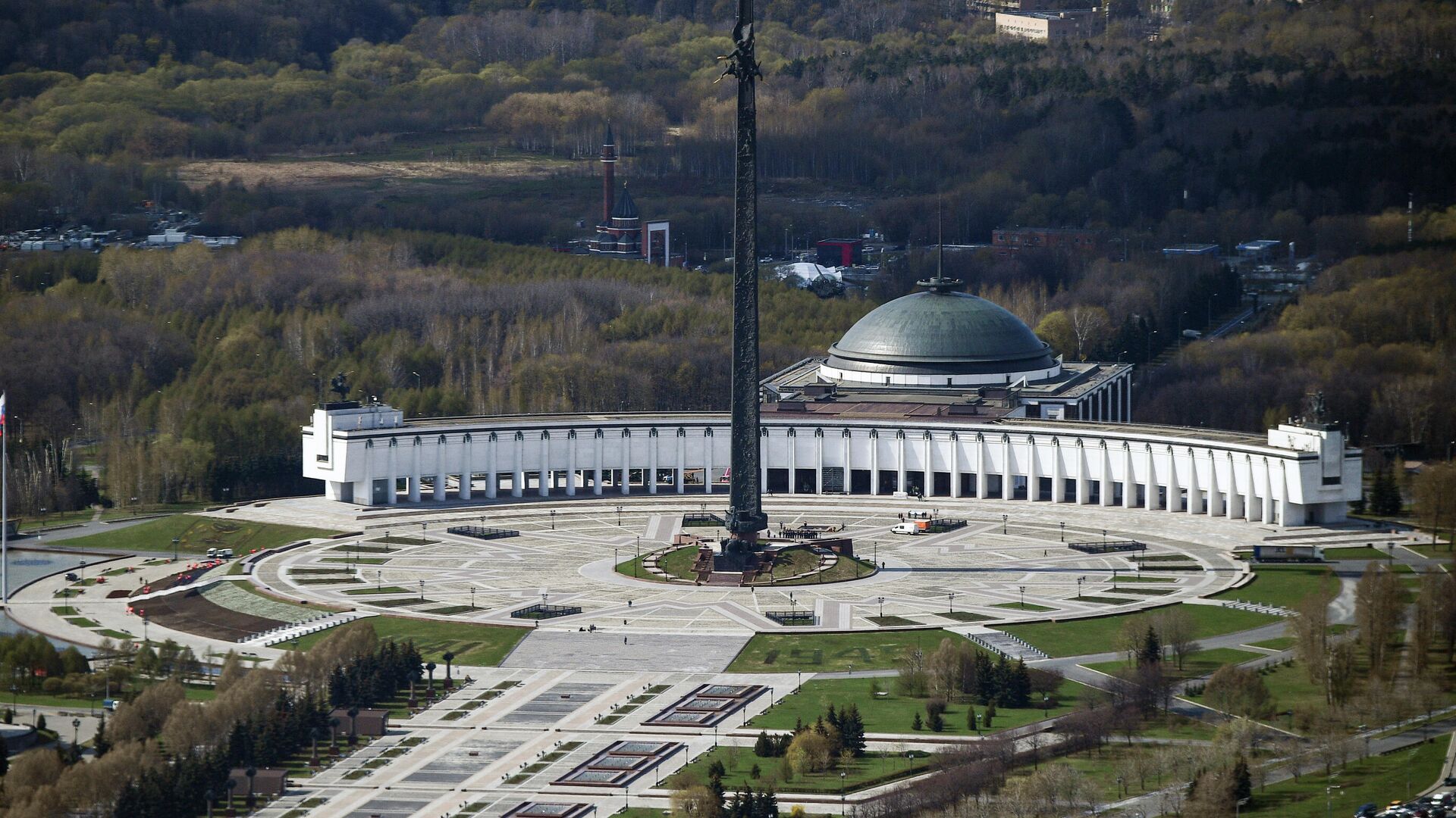 Монумент Победы на Поклонной горе в Москве. Архивное фото - РИА Новости, 1920, 10.07.2024