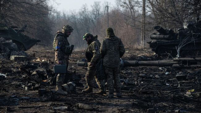 Военнослужащие ВСУ в Сумской области